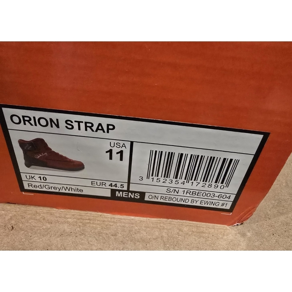 Mens Basketball Shoes Sneakers Red Patrick Ewing Orion 11 New - Picture 6 of 6